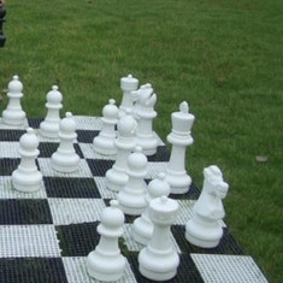 Large Decorative 9 Inch Tall Knight Piece Chess White Horse Mega Chess Piece - Picture 6 of 6